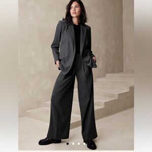 Banana Republic WIDE-LEG FLANNEL TROUSER